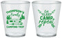 Custom Family Vacation Plastic Shot Glasses - Camping Trip | 180016