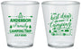 Custom Family Vacation Plastic Shot Glasses - Camping Trip | 180017