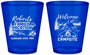 Custom Family Vacation Plastic Shot Glasses - Camping Trip | 180026