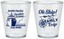 Custom Family Vacation Plastic Shot Glasses - Oh Ship Cruise | 180030