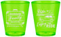 Custom Family Vacation Plastic Shot Glasses - Road Trip Car | 180051