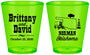 Custom Wedding Plastic Shot Glasses - Oklahoma | 185