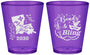 Custom Mardi Gras Plastic Shot Glasses - Beads And Bling | 190002