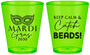 Custom Mardi Gras Plastic Shot Glasses - Beads Nola | 190007