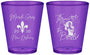 Custom Mardi Gras Plastic Shot Glasses - Throw Me The Beads | 190008