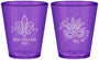 Custom Mardi Gras Plastic Shot Glasses - Fleur De Lis | 190010