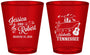 Custom Wedding Plastic Shot Glasses - Tennessee | 191