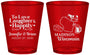 Custom Wedding Plastic Shot Glasses - Wisconsin | 198
