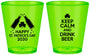 Custom St Patricks Day Plastic Shot Glasses - Clover Irish | 200005