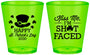 Custom St Patricks Day Plastic Shot Glasses - Leprechaun | 200009