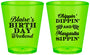Custom Birthday Plastic Shot Glasses - Chippin Dippin Sippin | 20008