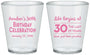 Custom Birthday Plastic Shot Glasses - 30th The Last 29 Years | 20019