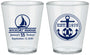 Custom Birthday Plastic Shot Glasses - 55th Nautical | 20025