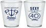 Custom Birthday Plastic Shot Glasses - Sexy At 40 | 20027