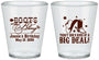 Custom Birthday Plastic Shot Glasses - Boots And Bling | 20038