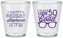Custom Birthday Plastic Shot Glasses - 50th | 20049