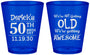 Custom Birthday Plastic Shot Glasses - 50th | 20052