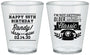 Custom Birthday Plastic Shot Glasses - 55th Classic Phone | 20058
