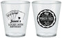 Custom Birthday Plastic Shot Glasses - 30th Las Vegas | 20060