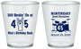 Custom Birthday Plastic Shot Glasses - 45th Jam Session | 20069