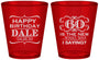 Custom Birthday Plastic Shot Glasses - 60th | 20070