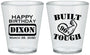 Custom Birthday Plastic Shot Glasses - Built Tough | 20078