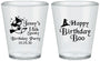 Custom Birthday Plastic Shot Glasses - 18th Halloween | 20081