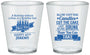 Custom Birthday Plastic Shot Glasses - 40th | 20101
