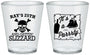 Custom Birthday Plastic Shot Glasses - 25th Pirate | 20107