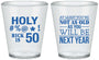 Custom Birthday Plastic Shot Glasses - 50th | 20120