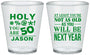 Custom Birthday Plastic Shot Glasses - 50th | 20122