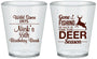 Custom Birthday Plastic Shot Glasses - 55th Gone Fishing | 20128