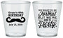 Custom Birthday Plastic Shot Glasses - 40th | 20131