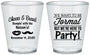 Custom Birthday Plastic Shot Glasses - Cheers Beers Formal | 20133