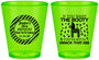 Custom Birthday Plastic Shot Glasses - 25th Smack Ass | 20138