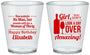 Custom Birthday Plastic Shot Glasses - Look A Day Over Amazing | 20150