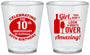 Custom Birthday Plastic Shot Glasses - 40th | 20151
