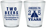 Custom Birthday Plastic Shot Glasses - Cheers To 25 Years | 20163