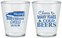 Custom Birthday Plastic Shot Glasses - Cheers To Many Years | 20167