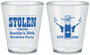 Custom Birthday Plastic Shot Glasses - 30th | 20194