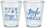Custom Birthday Plastic Shot Glasses - 25th Christmas | 20197