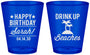 Custom Birthday Plastic Shot Glasses - Drink Up Beaches | 20209