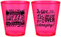 Custom Birthday Plastic Shot Glasses - 40th | 20224