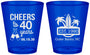 Custom Birthday Plastic Shot Glasses - 40th Beach | 20226