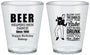 Custom Birthday Plastic Shot Glasses - 40th | 20231