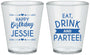 Custom Birthday Plastic Shot Glasses - Eat Drink Partee | 20241