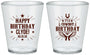 Custom Birthday Plastic Shot Glasses - Cowboy | 20244