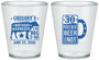 Custom Birthday Plastic Shot Glasses - 30th | 20248