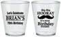 Custom Birthday Plastic Shot Glasses - 70th | 20251