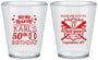 Custom Birthday Plastic Shot Glasses - 50th Baseball | 20252